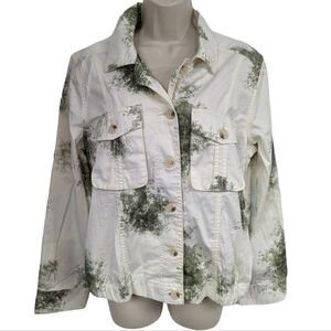 Abound NWT Paint Splatter Utility Jacket Sz M